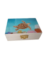 Turtle wooden box