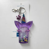 Unicorn shaker keychain