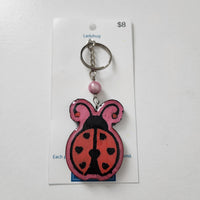 Ladybug keychain