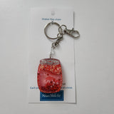 Pop can shaker keychain