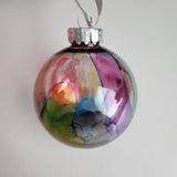 Alcohol Ink Ornaments