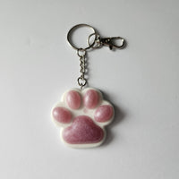 Pawprint keychain