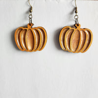 Pumpkin earrings