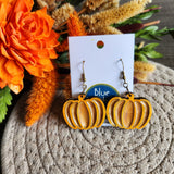 Pumpkin earrings