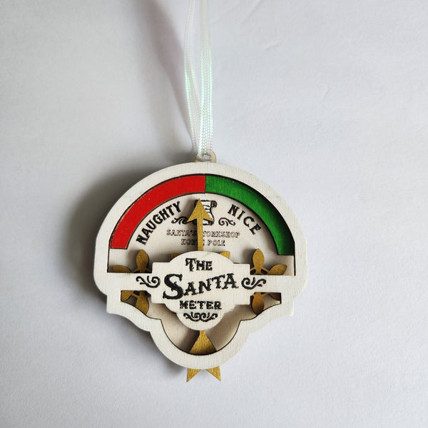 Santa meter ornament