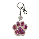 Pawprint keychain