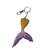 Mermaid tail keychain