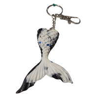 Mermaid tail keychain