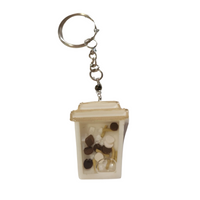 Coffee shaker keychain