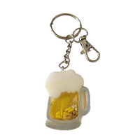 Beer shaker keychain