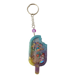 Popsicle shaker keychain