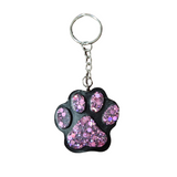 Pawprint keychain