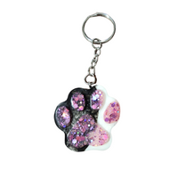 Pawprint keychain